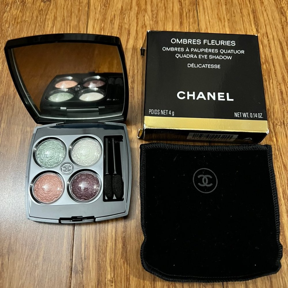 CHANEL Ombres Fleuries Quadra Eye Shadow Delicatesse (NEW)